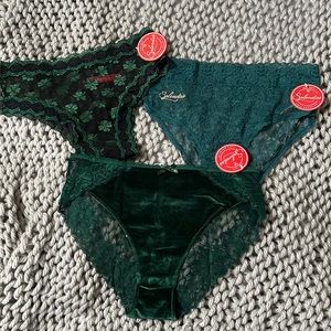 Splendies green (St. Patrick’s Day) set Of 3 NWT